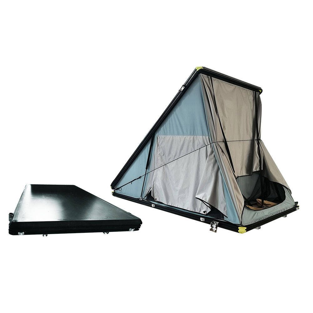 Monster4WD Aluminum Triangle Hard Shell Tent roof top tent camping - arthd