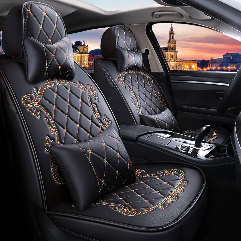 three dimensional enveloping car cushion crown series concise european style