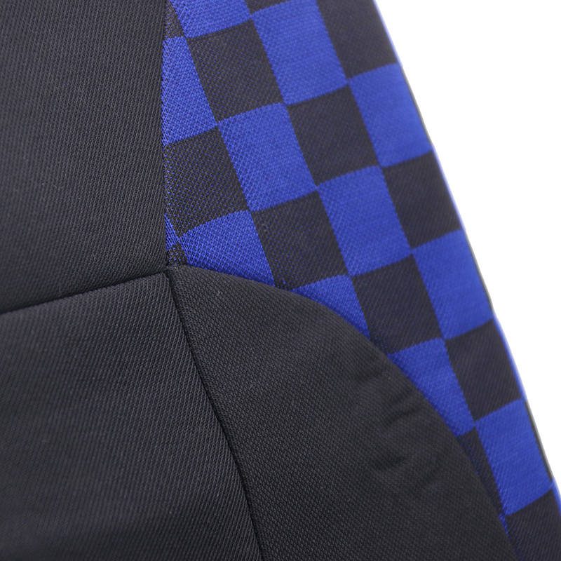 Full set covers for car seat polyester 8pcs auto accessories 2.5mm foam with net fabric universal car seat covers