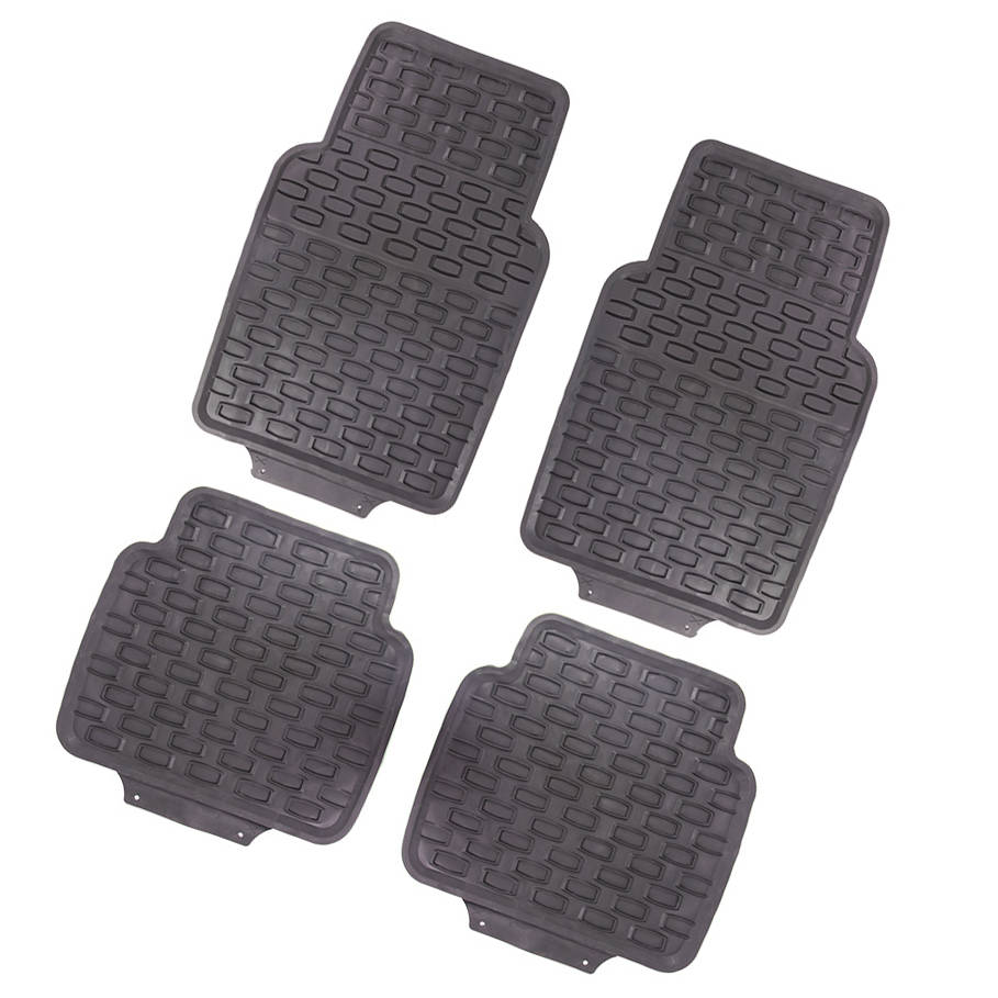 Interior Accessories Universal Car Matting 4Pcs Pvc Car Mat With Aluminium