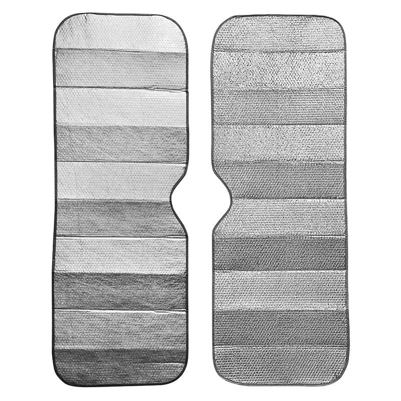 High Quality Car Windshield folded PE Bubble Car Sunshade Front Window customized universal car sunshade