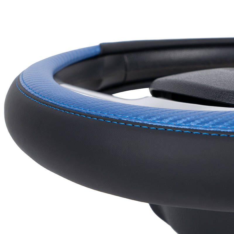 Wholesale car steering wheel cover blue 38cm steering wheel cover