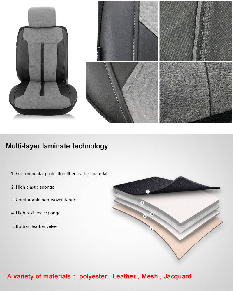 Hot selling PU leather covers seats for cars full sets universal 11 pcs price car seat cover
