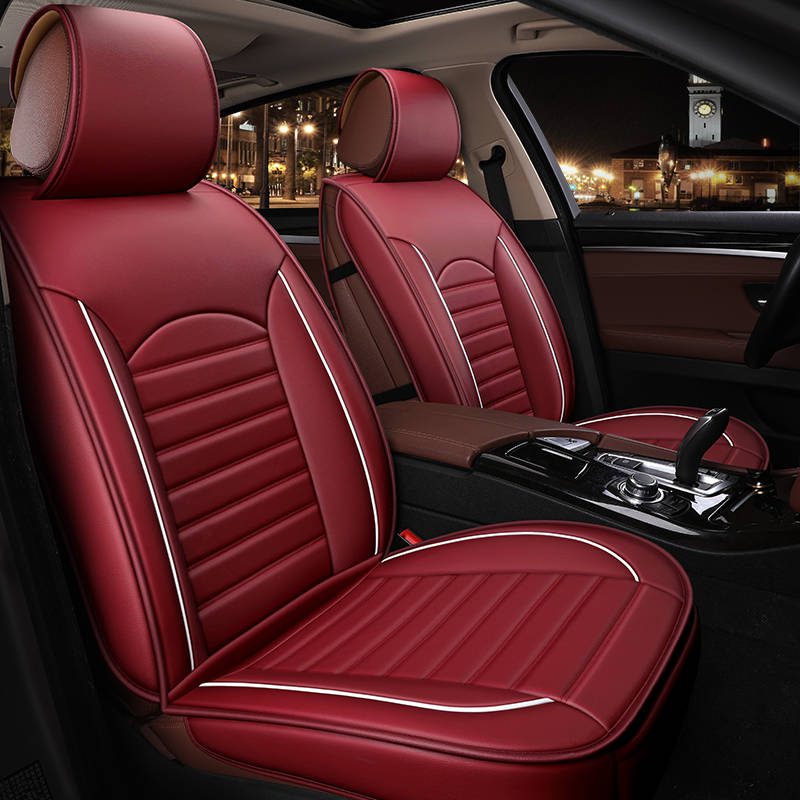 Classic Business style  Pugenuine leather car seat cover