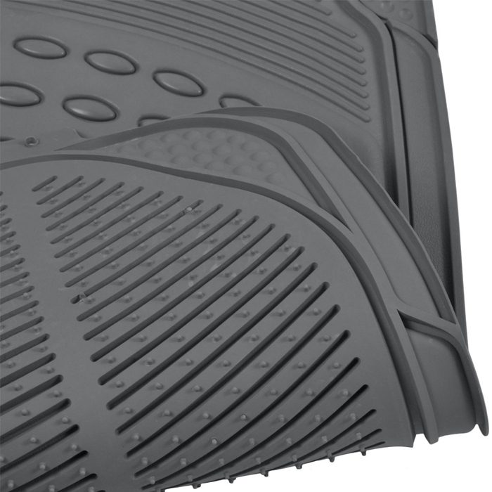 BDK Proliner 3 Piece Set Full Set Car Floor Mat Car Carpet All Season