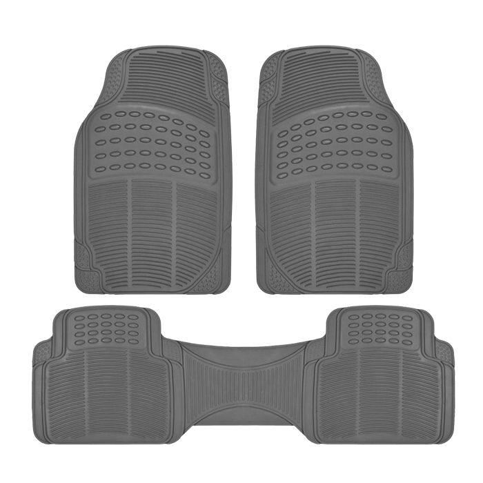 BDK Proliner 3 Piece Set Full Set Car Floor Mat Car Carpet All Season