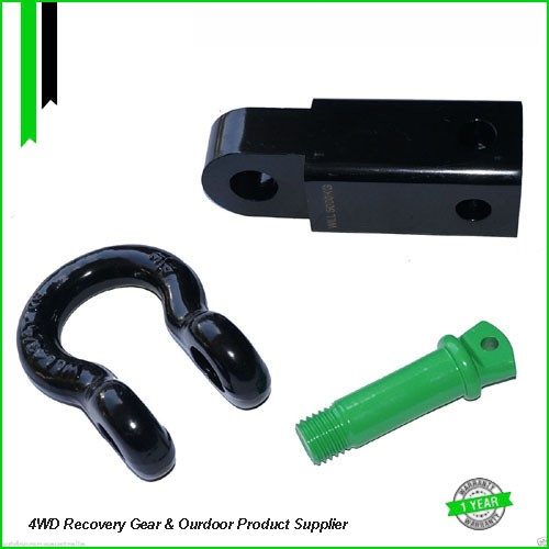 Monster4WD Rated 5000kgs 4x4 Recovery Gear Tow Bar Hitch with Plastic Box