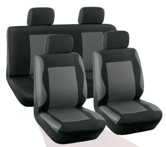 Good Price Seat Covers For Car Wholesale Polyester Material Black Grey Car Seat Cover Universal Design Car Seat Cover
