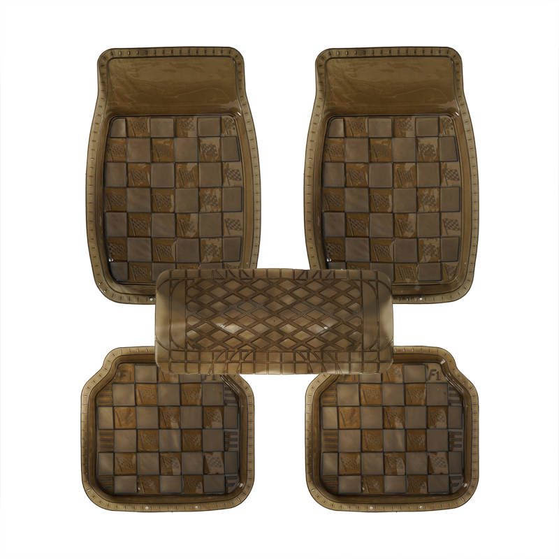 Motor Trend Heavy Duty transparent car mats 4 5 Piece Set for Auto All Universal Size Full Set