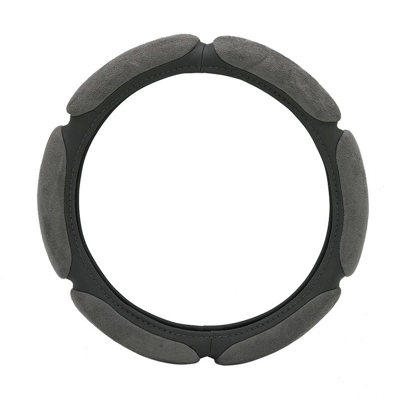 Truck Steering Wheel Cover Universal Non-slip Custom 13 Inch Customized 38*8.2cm Flannel material