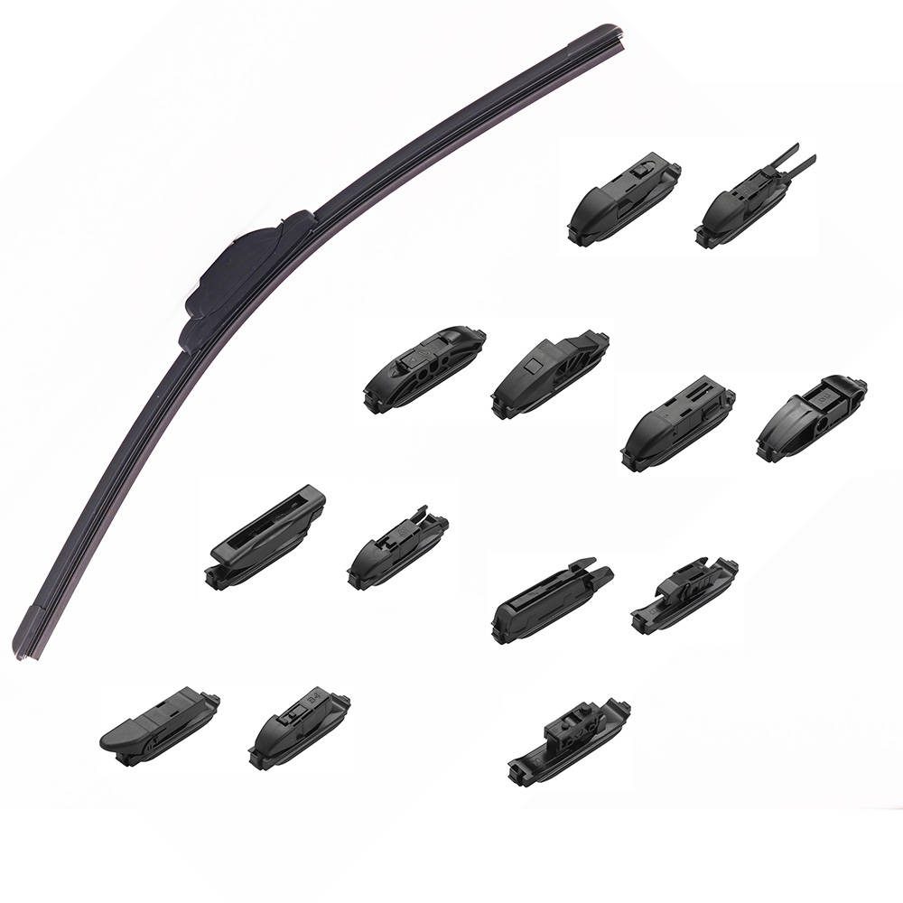 hot sale with competitive price silicon front wiper blade universal multi-functional with 10 adaptors