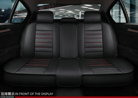 Classic Business style  Pugenuine leather car seat cover