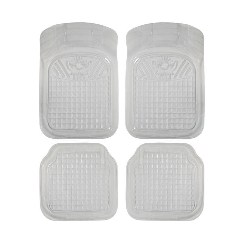 Transparent new luxury universal waterproof 5 pieces of car mats factory auto parts hot PVC car floor mats