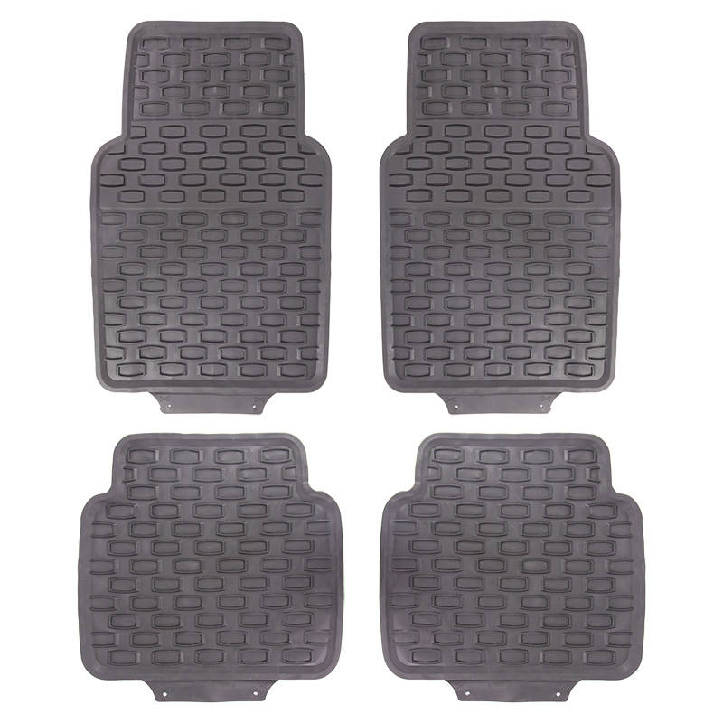 Interior Accessories Universal Car Matting  4Pcs Pvc Car Mat With Aluminium