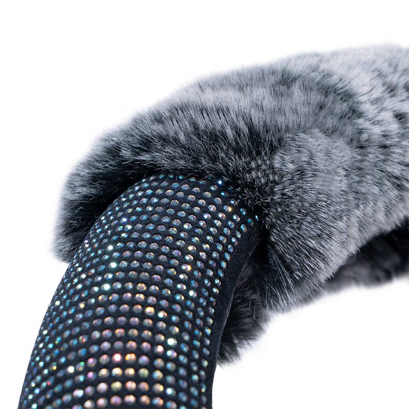 Best-selling new design fashion car steering wheel cover plush steering wheel cover