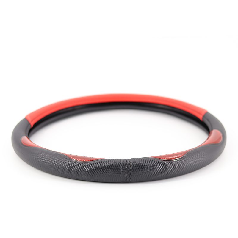 Hot Selling Wholesale PU Leather Universal Shrink Heated 38CM Car Steering Wheel Cover