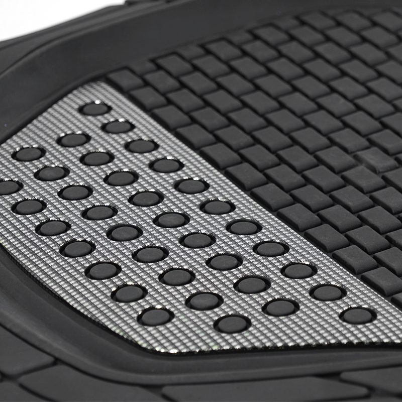 factory price new design PVC del nuevo diseno PVC car mat rubber mat in 4 pcs carpet 3D car mats PVC alfombra