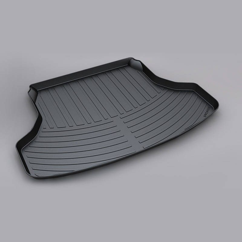 Automobile waterproof boot trunk tray easy cleaning automobile pad dirt resistant trunk pad